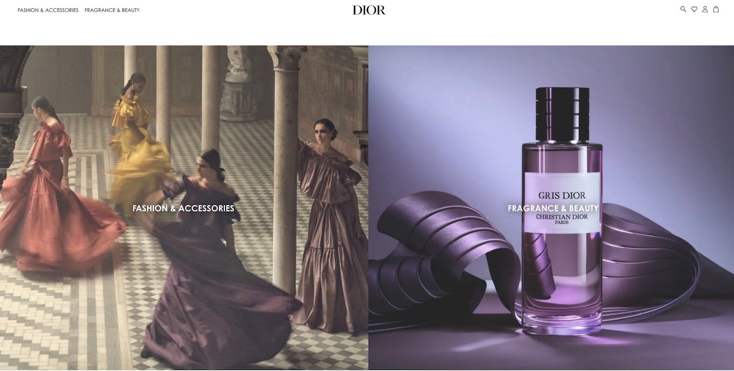 Dior - Luxury eCommerce