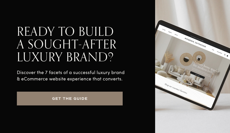 When to Redesign Your Luxury Brands Shopify Website